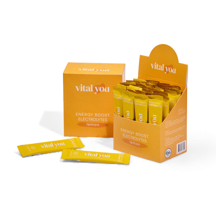 Lemon Electrolytes – Rich in Amino Acids (30 Sachets)