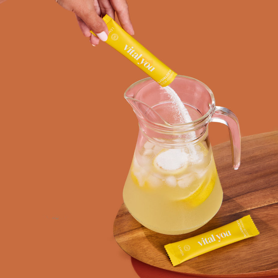 Lemon Electrolytes – Rich in Amino Acids (30 Sachets)