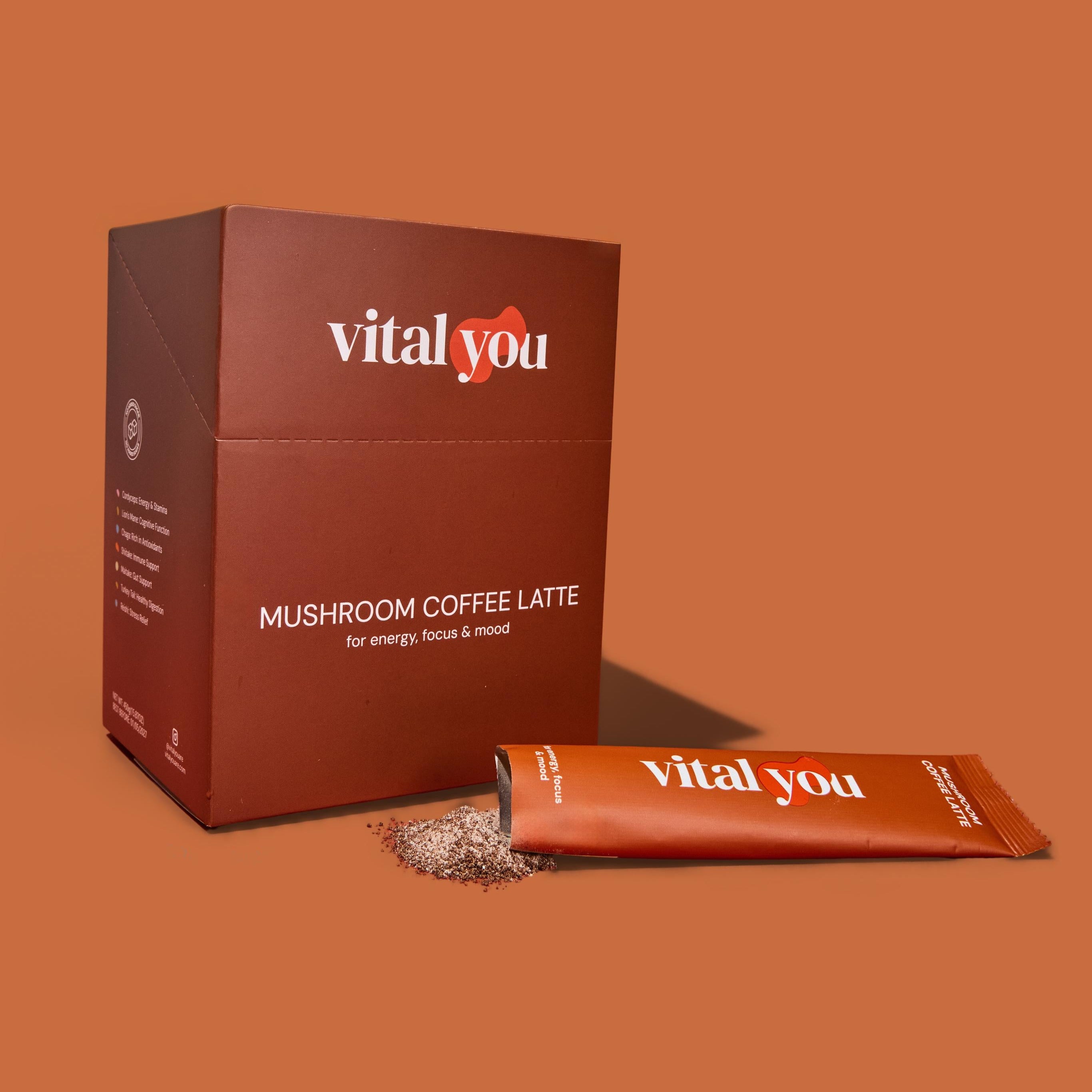 Mushroom Coffee Latte (30 Sachets)