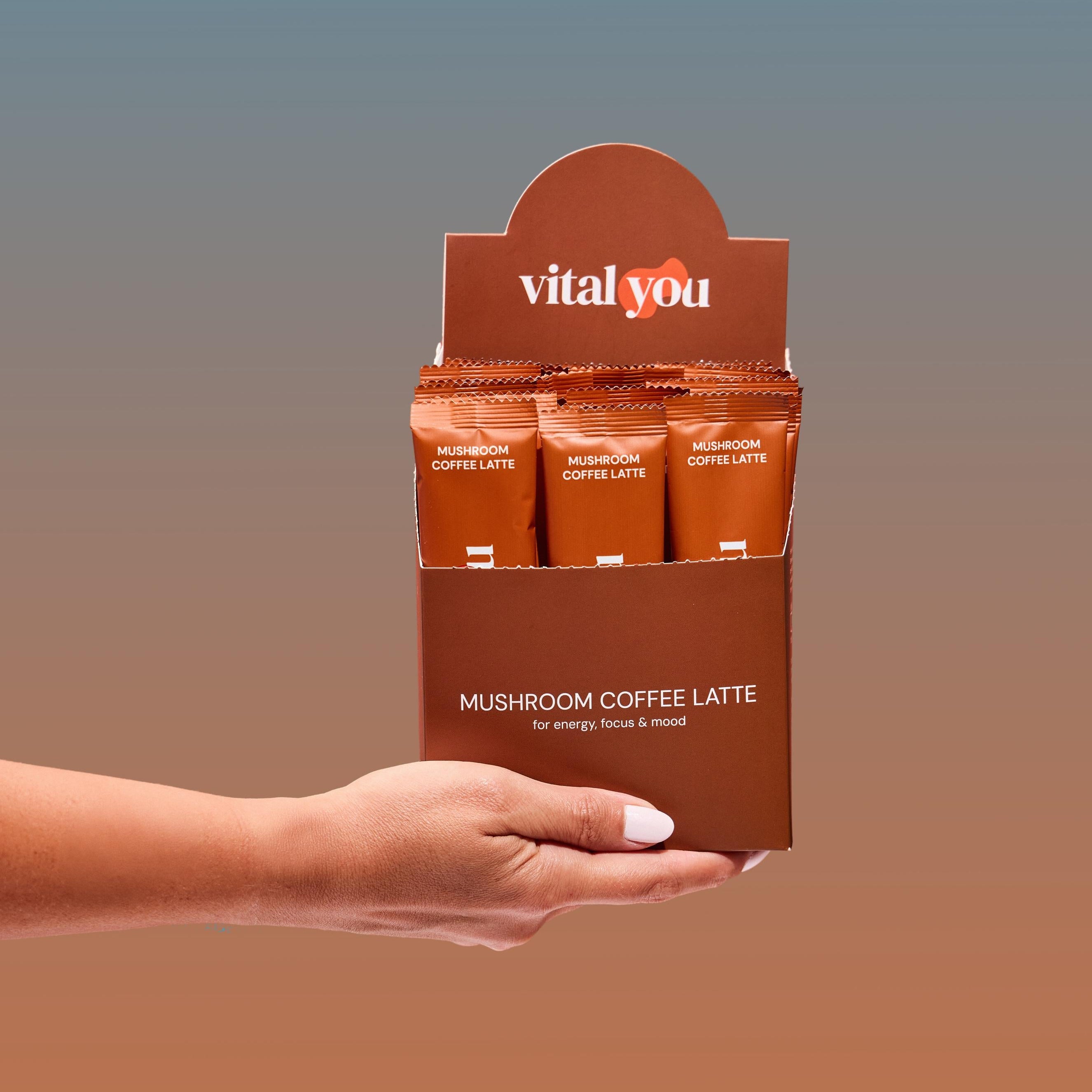 Mushroom Coffee Latte (30 Sachets)